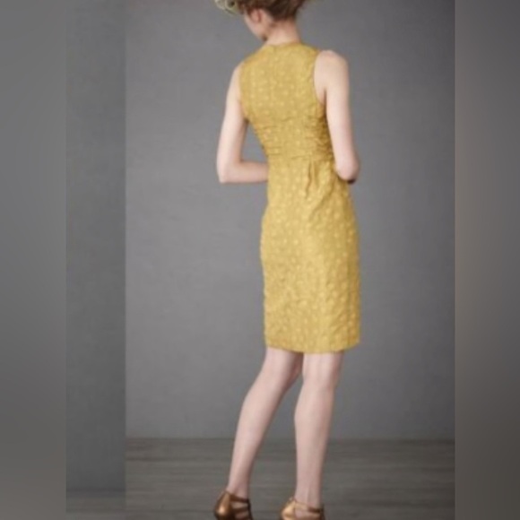Anthropologie Quillaree Sheath Silk size 8 Dress - Picture 3 of 16
